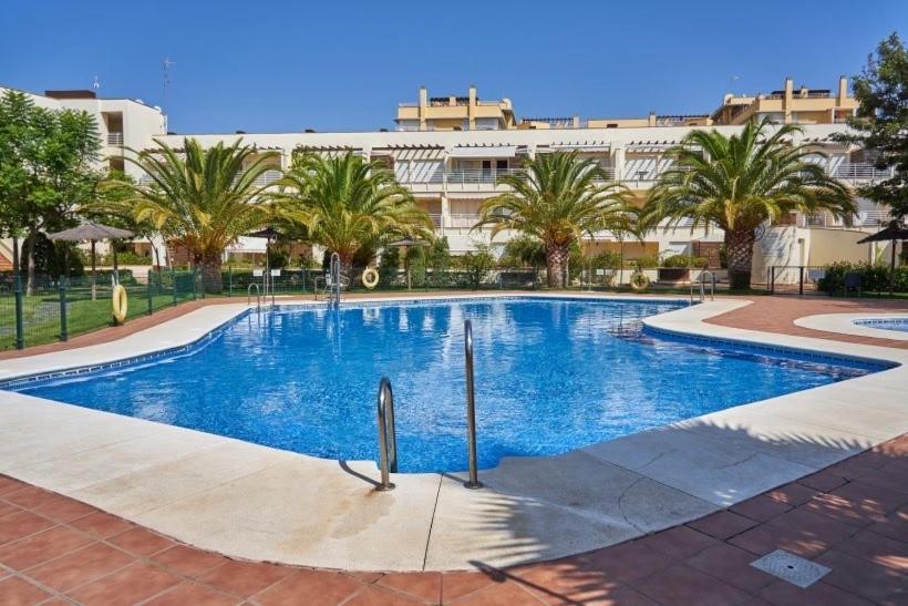 Apartamento Primera Linea De Playa Isla Cristina Urbanizacion Zarati Exteriör bild
